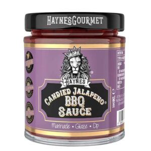 BBQ Sauce mit kandierten Jalapenos von Haynes