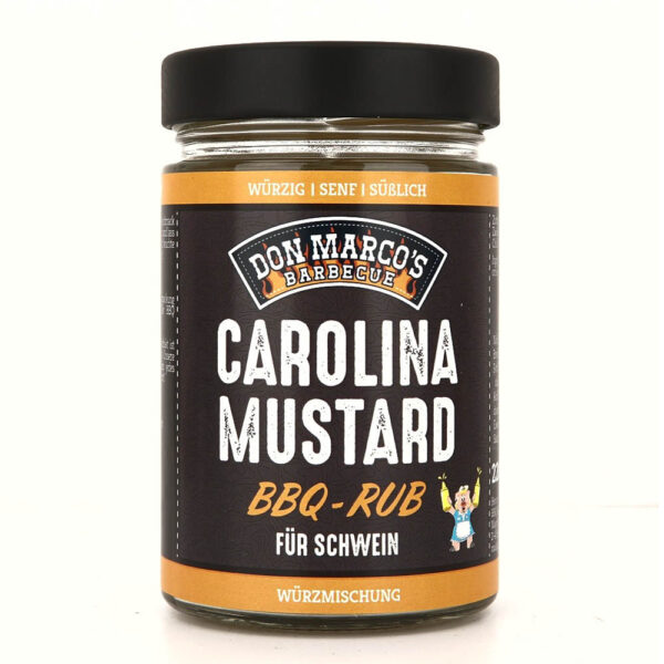 Don Marcos Carolina Mustard für BBQ im Carolina Style
