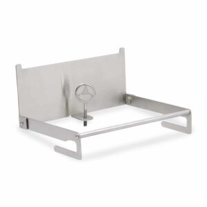 Adapter für Flammlachsbrett zur Befestigung an der Grillplatte (Jörn)